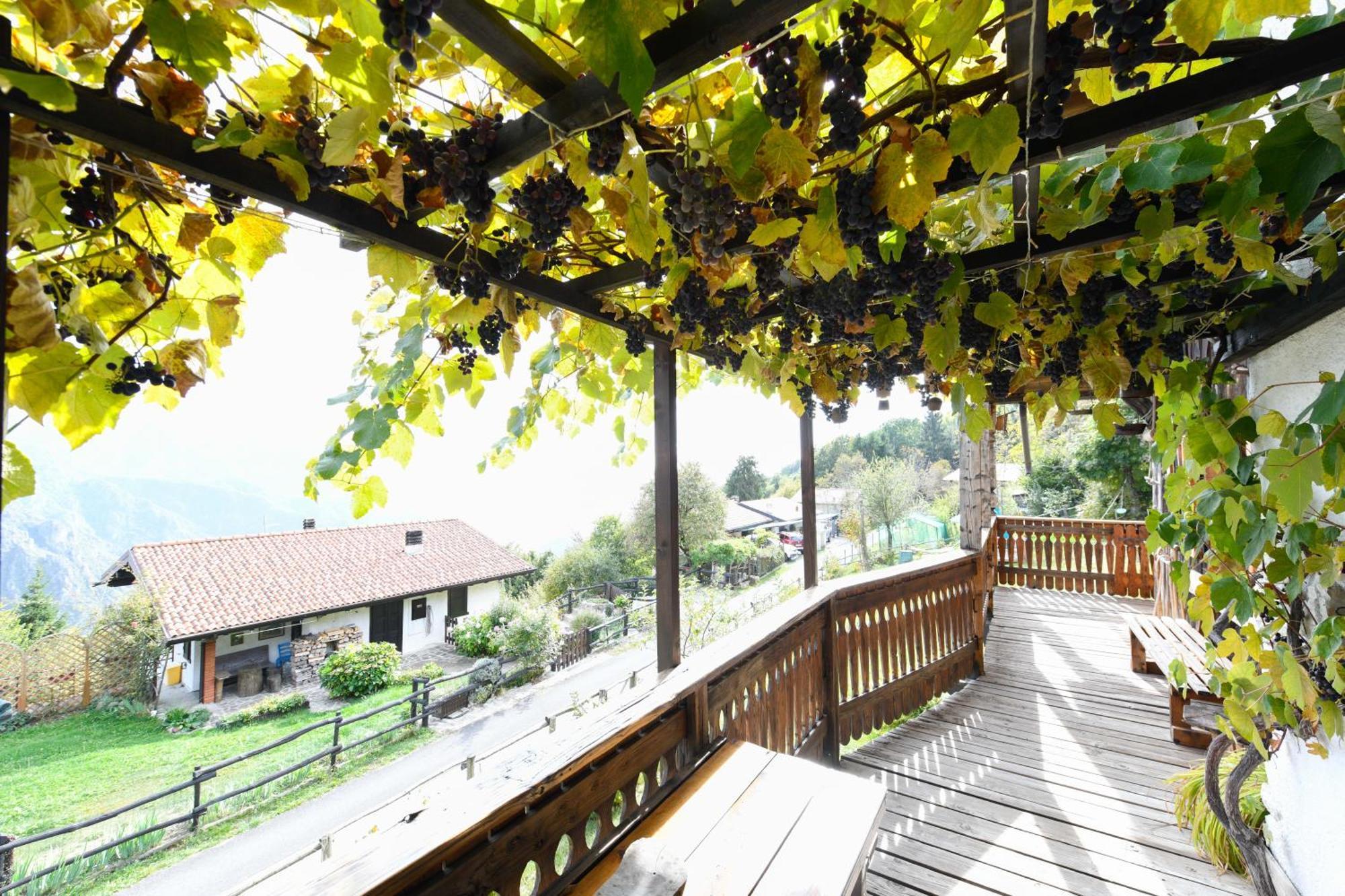 Chalet "Baita Cavacca" Crone Bagian luar foto