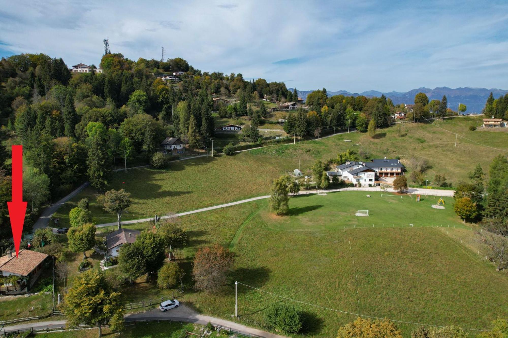 Chalet "Baita Cavacca" Crone Bagian luar foto