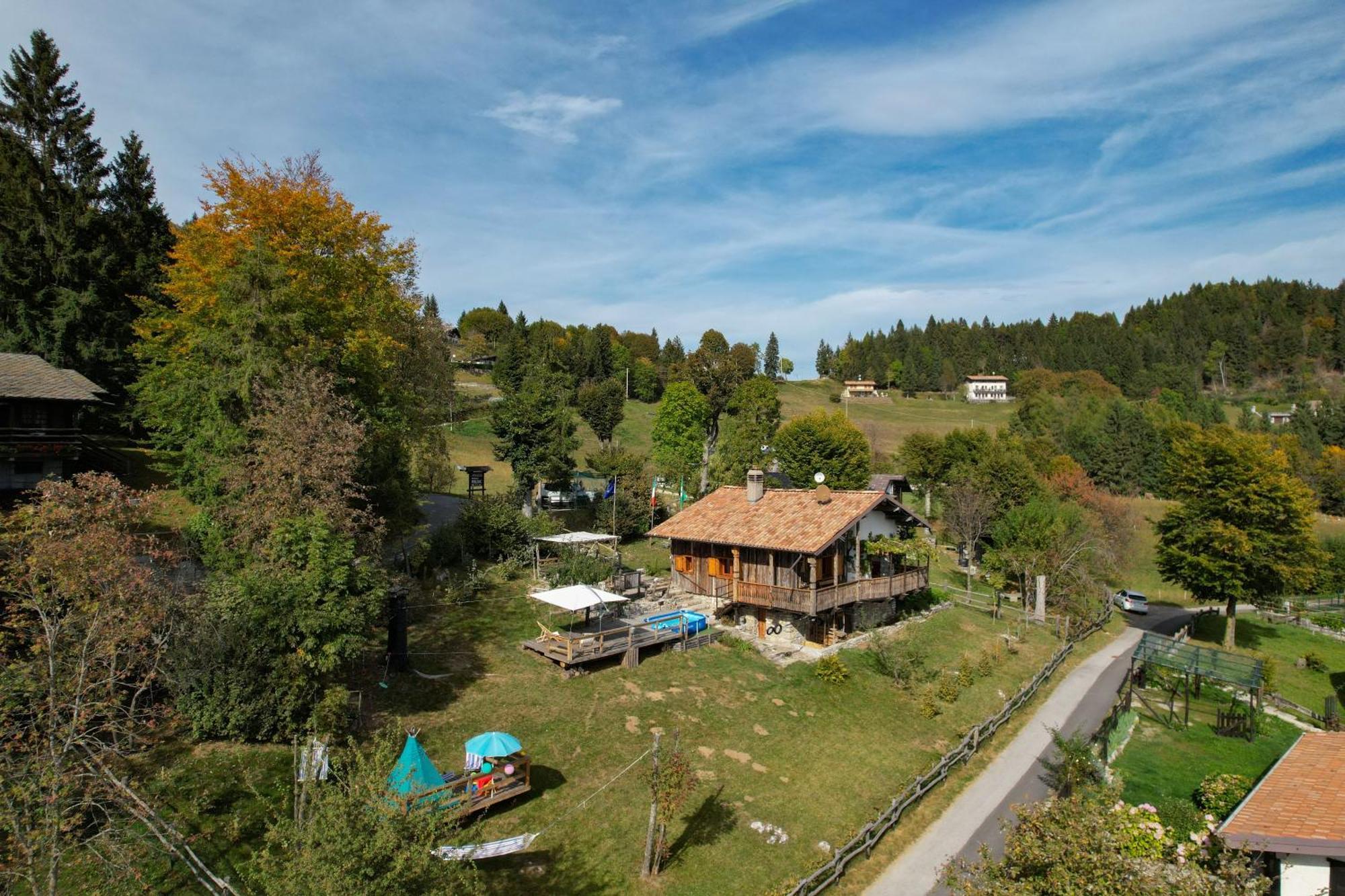 Chalet "Baita Cavacca" Crone Bagian luar foto